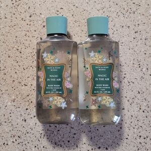 2 Bath & Body Works Magic In The Air  Body Wash 10 oz Each